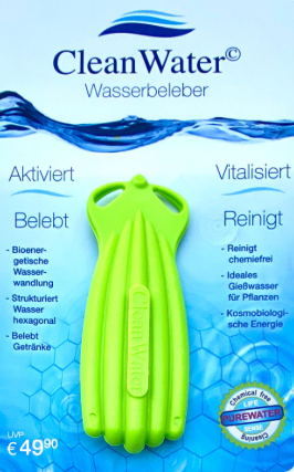 CleanWater in 4 verschiedenen Farben
